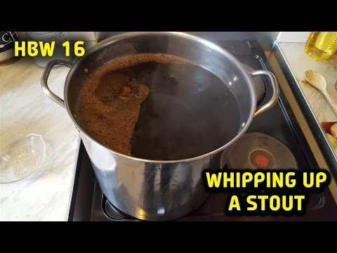 HBW -16 -  WHIPPING UP A STOUT