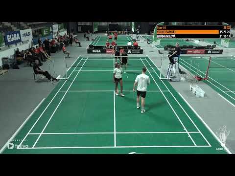 Court 6 - European Universities Badminton Championship Łódź 2019 - Individual Event