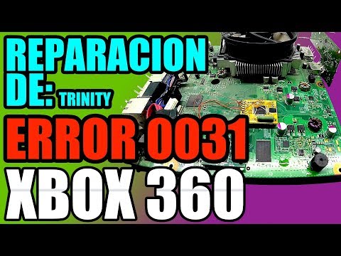 RED LIGHT ERROR REPAIR - 0031 XBOX 360 SLIM TRINITY - SOLUTION / FIX