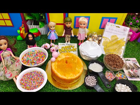 Surprise cake decoration for Mom Birthday/Barbie doll video/Barbie show tamil