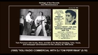 (1955) &#39;&#39;KSIJ Radio Commercial with DJ Tom Perryman&#39;&#39; Elvis Presley