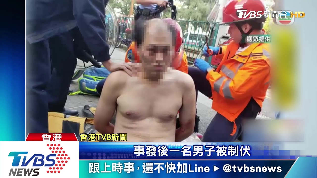 香港議員何君堯拜票遇襲　腹部被砍傷