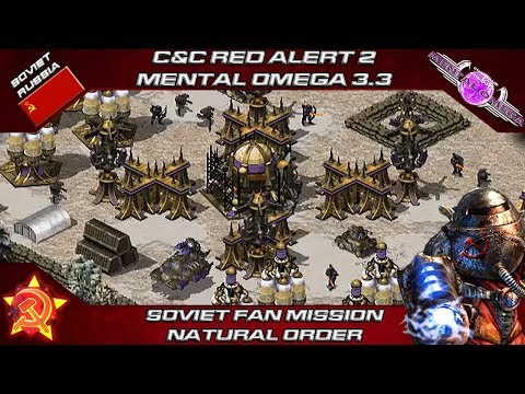 MENTAL OMEGA 3.3.4 Red Alert 2 - Soviet Fan Mission NATURAL ORDER