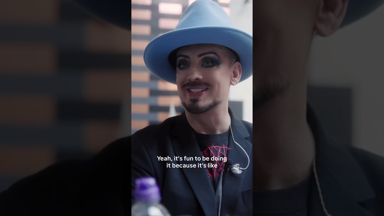 “I’m rehearsing for my cameo” — Boy George with Senhit | Eurovision 2026