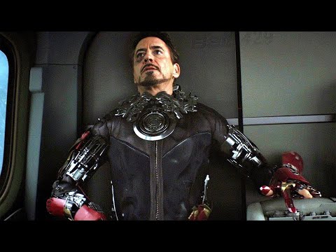 Iron Man Mark 46 Suit Up Scene - Civil war Movie Clip HD