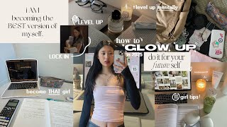 how to GLOW UP IN 2025 🌟 LOCK IN & rebrand your life, become a BETTER version of you , IT GIRL tips