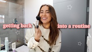 getting back into a routine! trader joe's haul, cheeseboard making, & night out! | ep.12