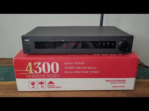 NAD 4300 Vintage Monitor Series Stereo Tuner Original Box Mint Rare image 7
