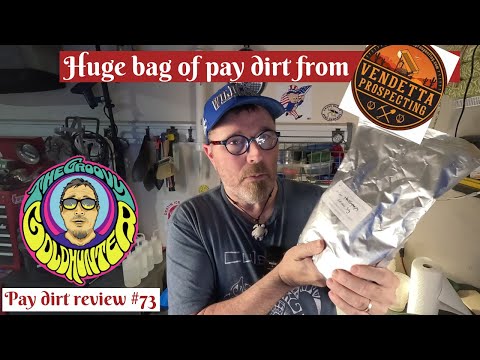 I buy a big bag of pay dirt from Vendetta and got some of the nicest gold I've seen!