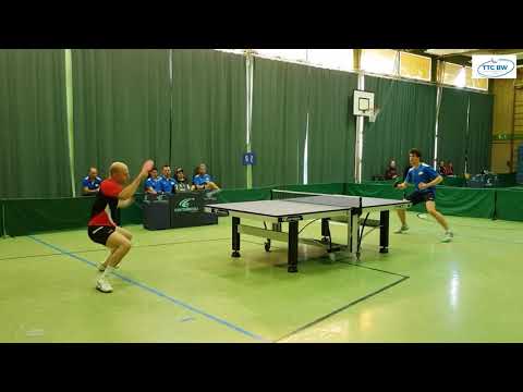 NRW Liga 2: TTC BW Grevenbroich vs TB Beckhausen | Kaltchev, Christian vs. Mann, Marius