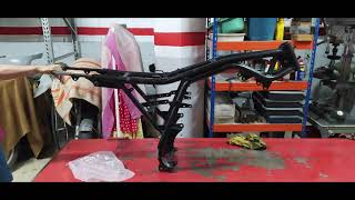 SFC750 replica construction by Kero Motorcycles