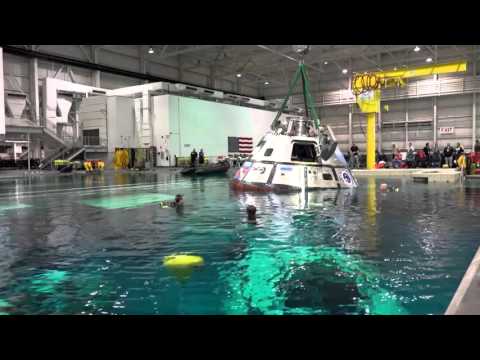 NASA Tests Crew Recovery for Orion