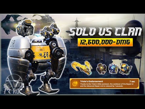 [WR] 🔥 12.6 Million Damage SOLO VS Full Squad – Mk3 Gameplay | War Robots