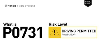 dtc p0731 interpretation