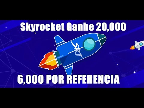 AIRDROP Skyrocket Ganhe 20k e 6k do Token SRT por referido