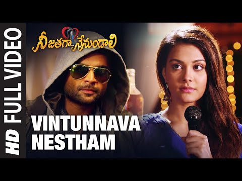Full Video: Vintunnava Nestham | Telugu Nee Jathaga Nenundaali Film |Sachin J, Nazia H| Ankit Tiwari