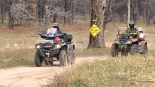 preview picture of video 'ORV ATV Trail Ride Indian River to Wolverine MI'