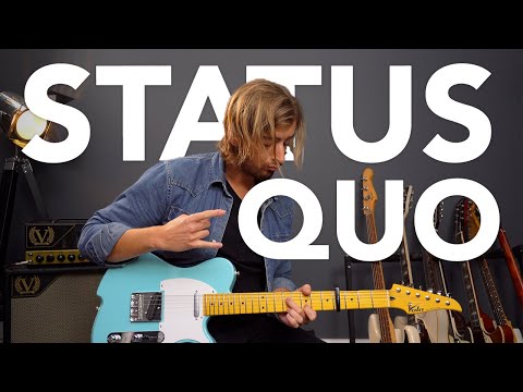 Status Quo "Down Down" in OPEN G TUNING Guitar Lesson