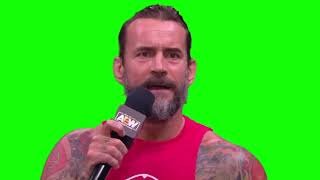 CM Punk "tell me when I'm telling lies" green screen