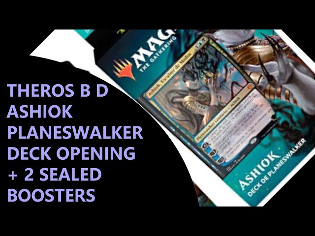 Vídeo relacionado con Magic The Gathering MTG - Theros Beyond Death - 1 Planeswalker Deck - Sélection aléatoire - Francais - Random Selection - French