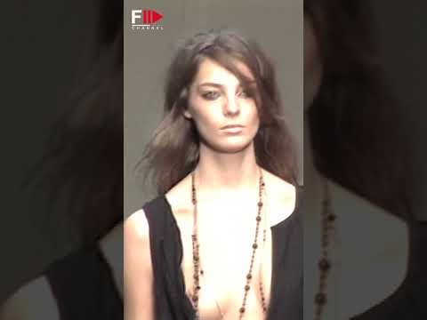 Daria Werbowy ANNA MOLINARI Fall 2004 #shorts