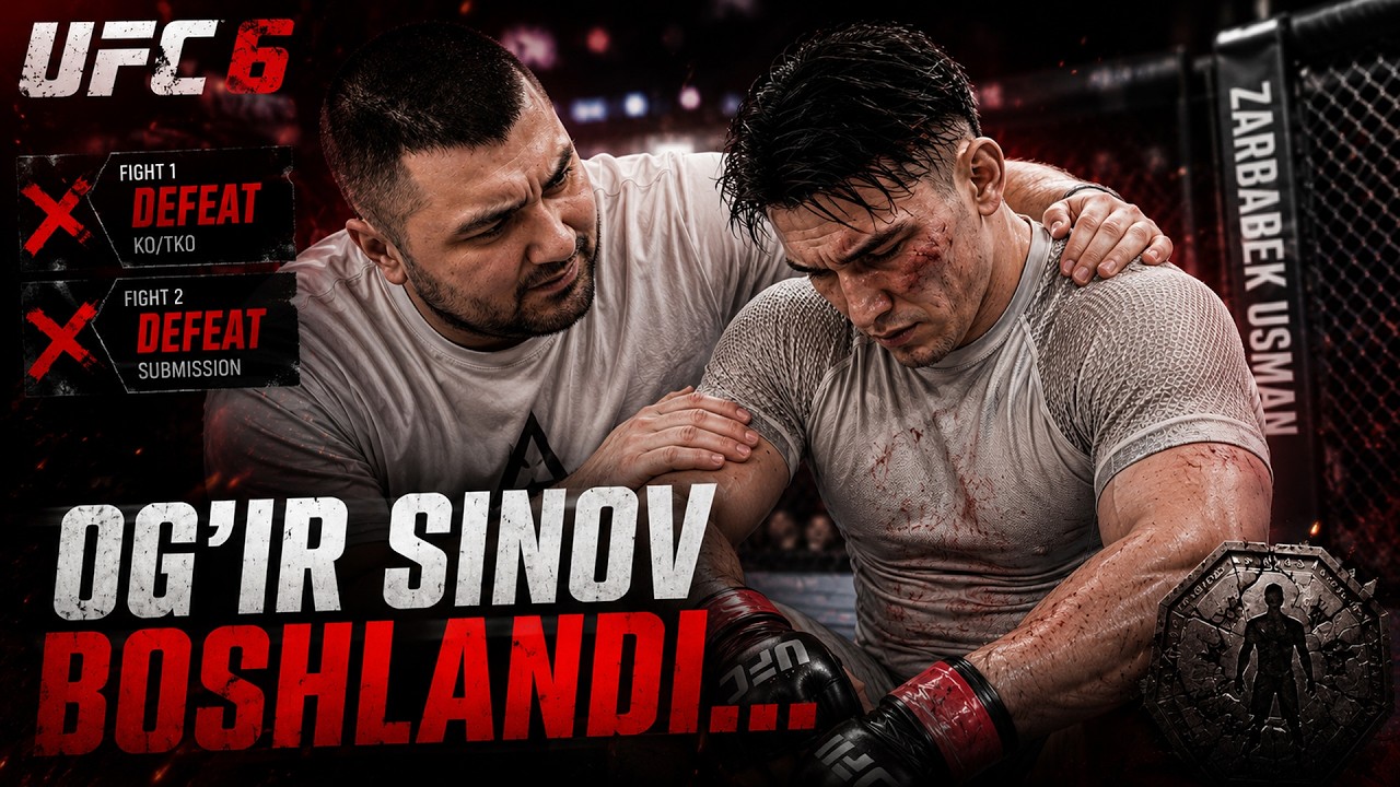 🥊 ZARBABEK uchun eng og'ir sinov boshlandi...– EA Sports UFC 6 #3