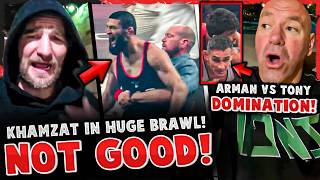 HUGE BRAWL BROKE OUT after Khamzat Chimaev vs Dillon Danis! Arman Tsarukyan DOMINATES Tony Ferguson!