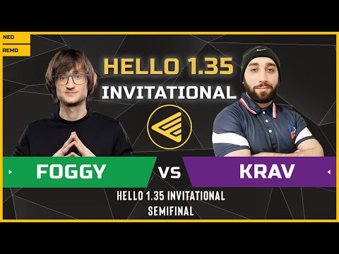 WC3 - B2W Hello 1.35 Invitational - Semifinal: [NE] Foggy vs Krav [UD]