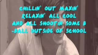 one direction - fresh prince of Bel-air Lyrics (HD)