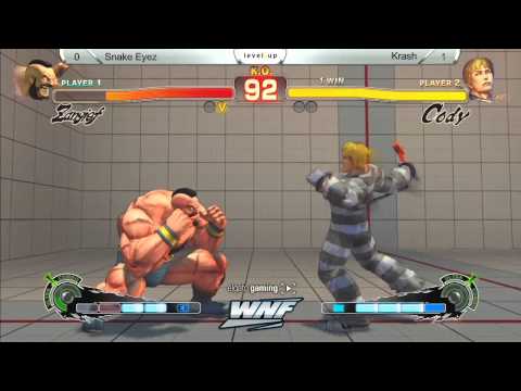 SSF4AE Snake Eyez vs Krash - WNF 1-15-14