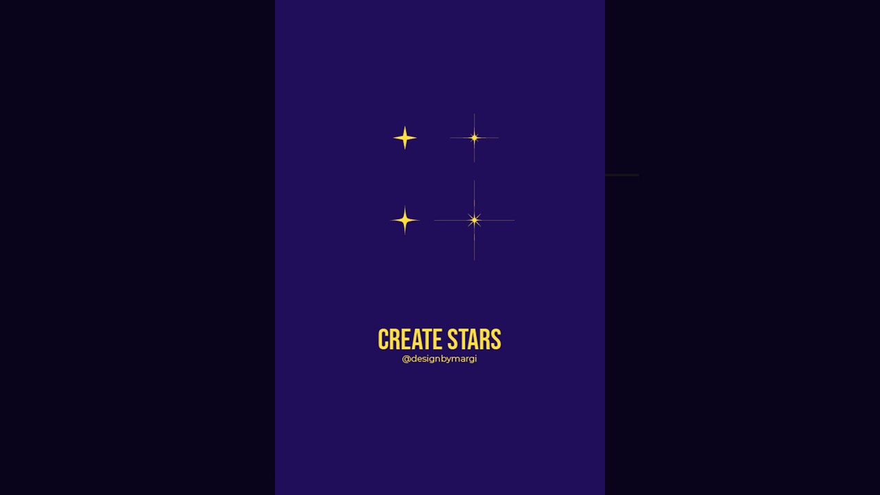 Create Stars | Step by Step Tutorial | Illustrator