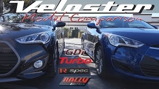Veloster Model Comparison