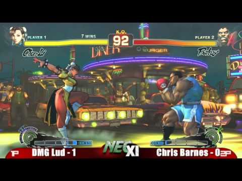 DMG Lud vs Chris Barnes NEC XI SSF4 Singles