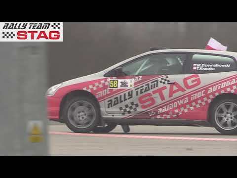 27. Rajd Niepodległości - 11.11.2018 - M.Dziewiątkowski/T. Kraczko Honda Civic Type -R