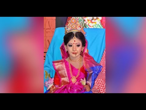 নারায়ণগঞ্জে করোনা পরিস্থিতিতে সীমিত পরিসরে কুমারী পূজা অনুষ্ঠিত || pressnarayanganj