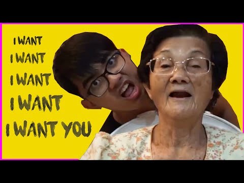 Nenek dan Cucu Menari I Am Me - Dato Seri Vida | PARODY