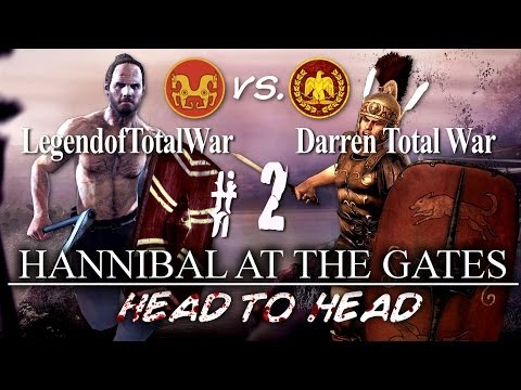 Total War: Rome II Hannibal at the Gates Head to Head - Arevaci vs Rome - Part 2