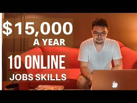 Top 10 Online Jobs Skills for Beginners and Earn $3 to $50/Hr (2020) Video