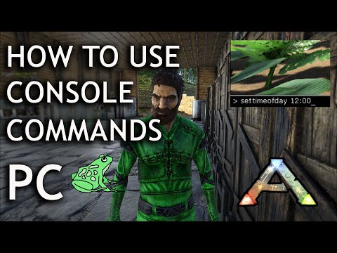 How to Use Console Commands on PC Single Player - Ark Survival Evolved - Cheats