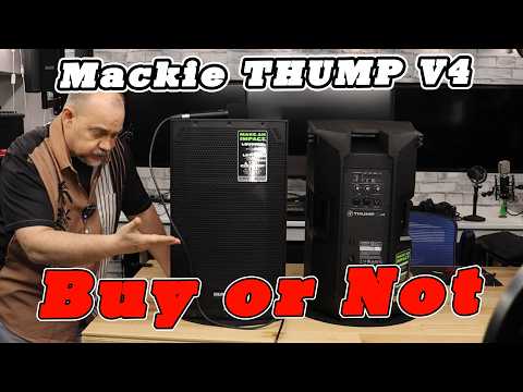 Mackie Thump12v4 | 12" 2-way 1400W Powered Speaker.  New with Full Warranty! image 9