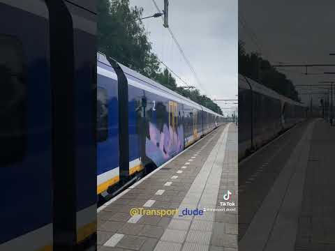 All the trains at Weesp Station (Netherlands) #youtube #transport #trains #train #netherlands