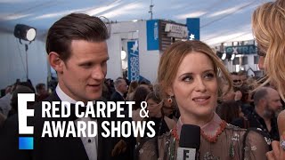 "The Crown" Actors Are Starstruck at 2017 SAG Awards | E! Live from the Red Carpet