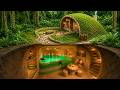 We Built The Ultimate Secret Underground Survival House With A Private Pool Hobbit House On Top