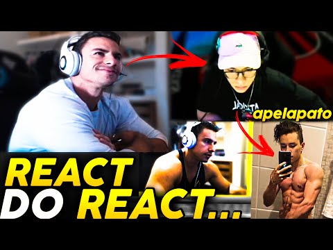 Super Xandão reacting to Apelapato reacting to him...
