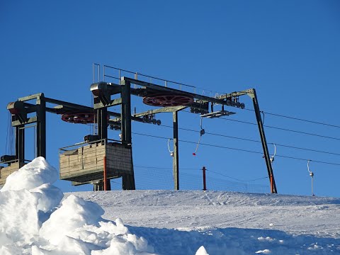 25-1-2022 Risalita integrale skilift Leitner "Turra 2" ad Artesina.