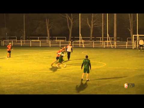 Fútbol 7 Bravo.  Primera Jornada 15.  Isbilya 2 - 5 Cautivo FC