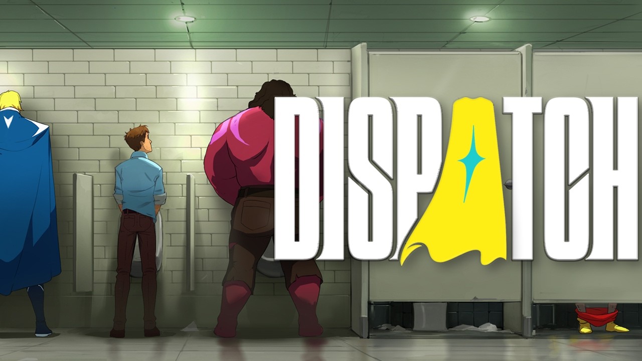 Dispatch gameplay with characters in a superhero team