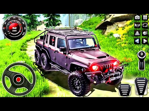 Mad Hill Jeep Race Offroad Simulator - 4X4 SUV Drive Hill Climbing - Best Android GamePlay