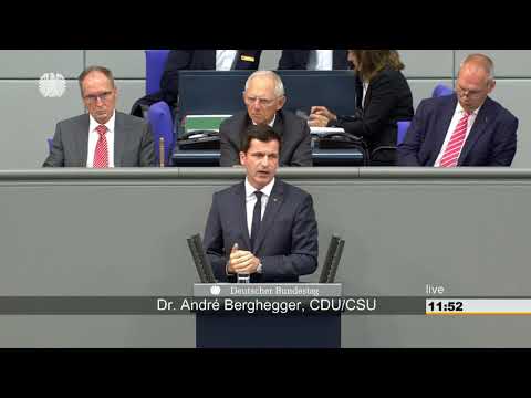 André Berghegger: Allgemeine Finanzdebatte [Bundestag 11.09.2018]