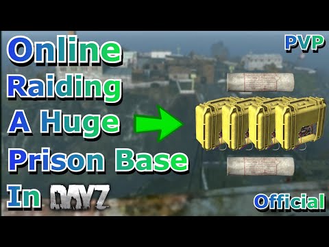 Online Raiding A HUGE Prison Island Base On Official In DayZ! | Xbox
